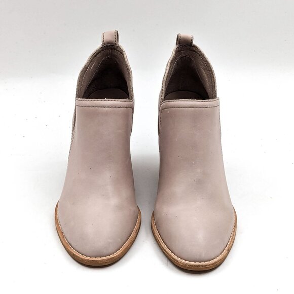 Jeffrey Campbell Women Rosalee Ivory Leather Western Cowboy Boots size 7.5 - Picture 3 of 12